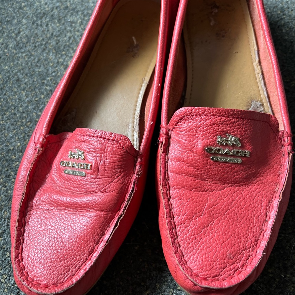 COACH got pink flats